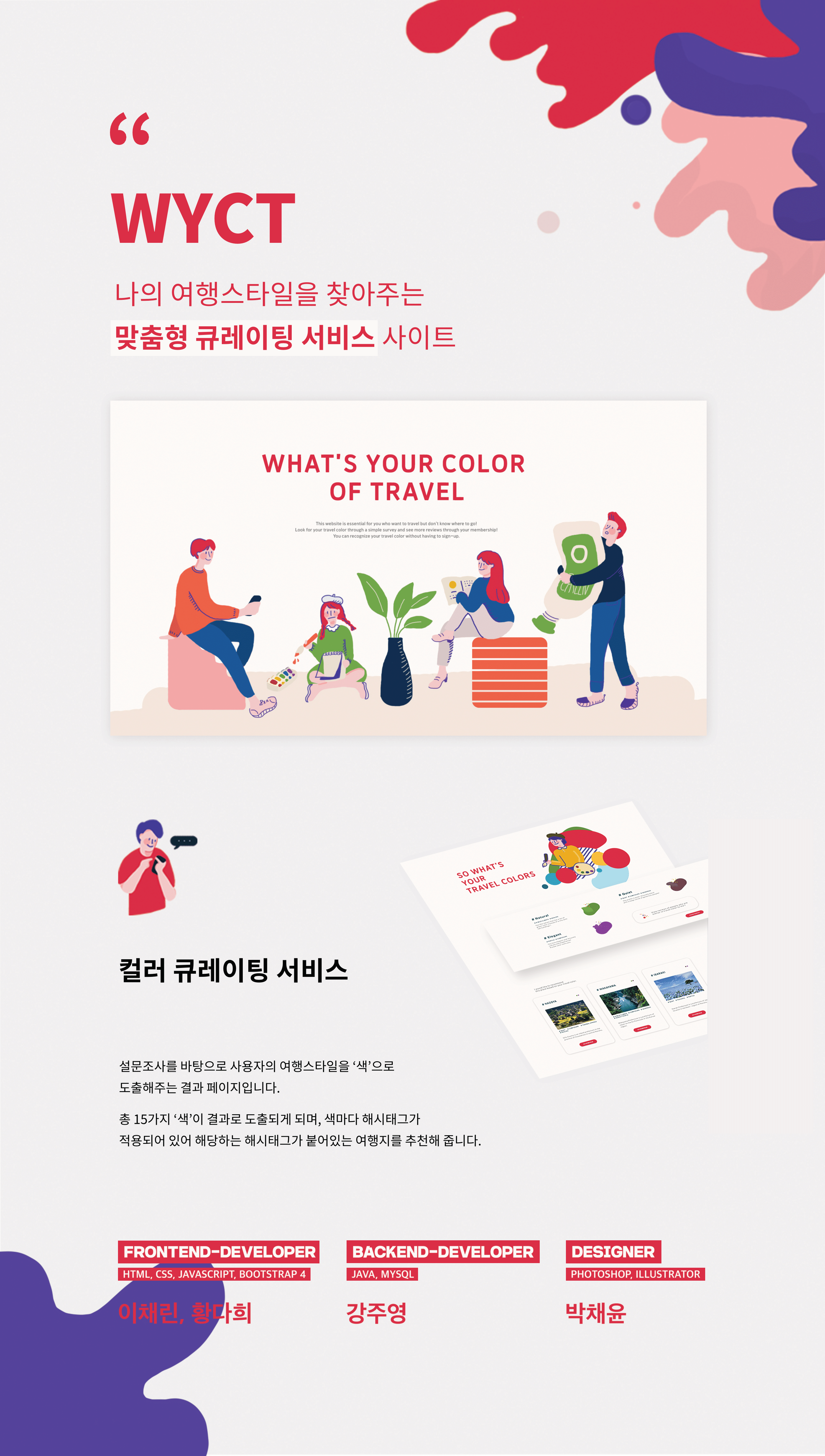 What’s your color of travel 소개